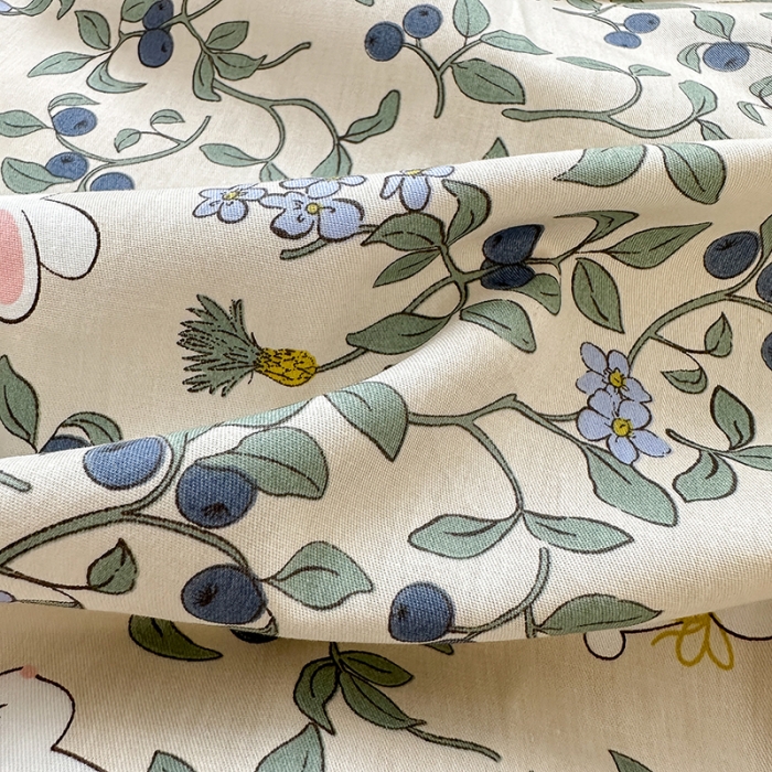 91家纺网 家纺一手货源 找家纺 捌月新款13372全棉田园风印花四件套小红书同款四件套直播新品 茶茶兔