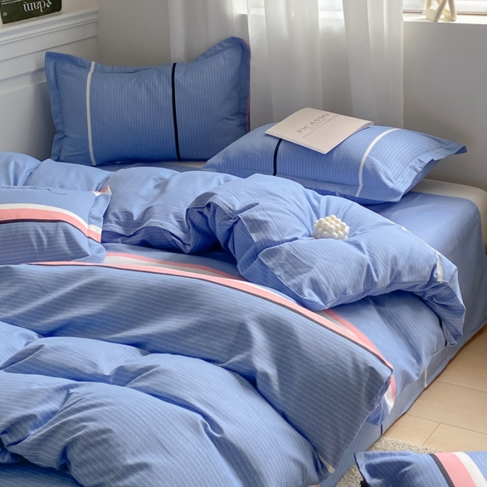 91家纺网 家纺一手货源 找家纺 宇淳国际 2023新款加厚植物羊绒四件套 卡曼斯