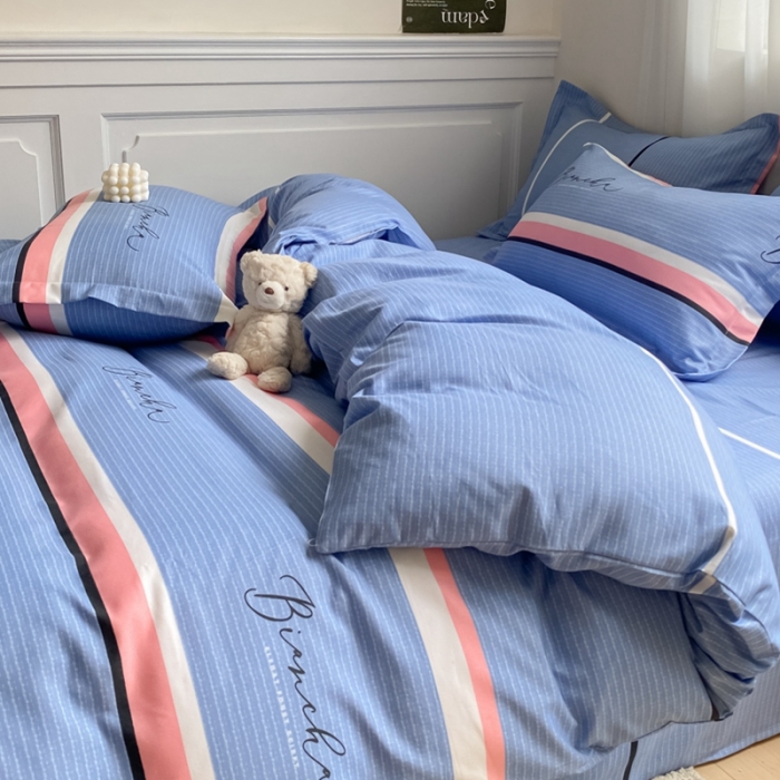 91家纺网 家纺一手货源 找家纺 宇淳国际 2023新款加厚植物羊绒四件套 卡曼斯