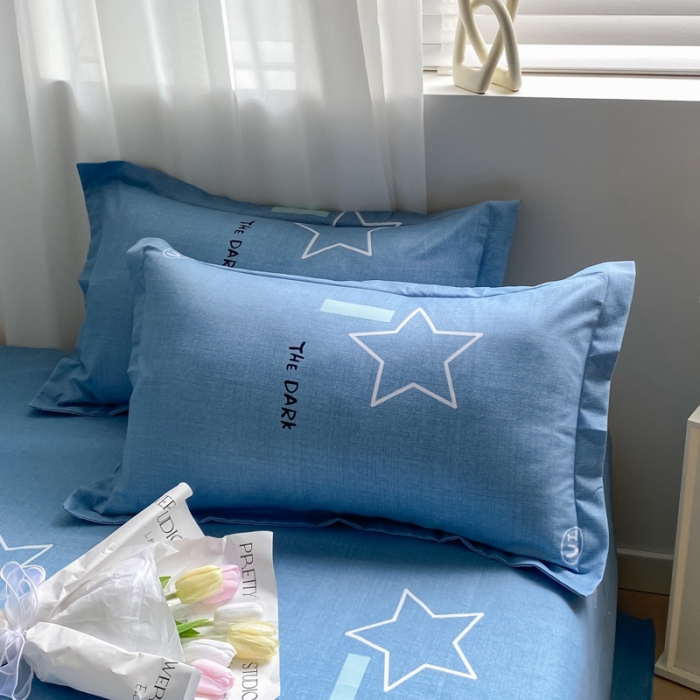 91家纺网 家纺一手货源 找家纺 宇淳国际 2023新款加厚植物羊绒四件套 星空漫步