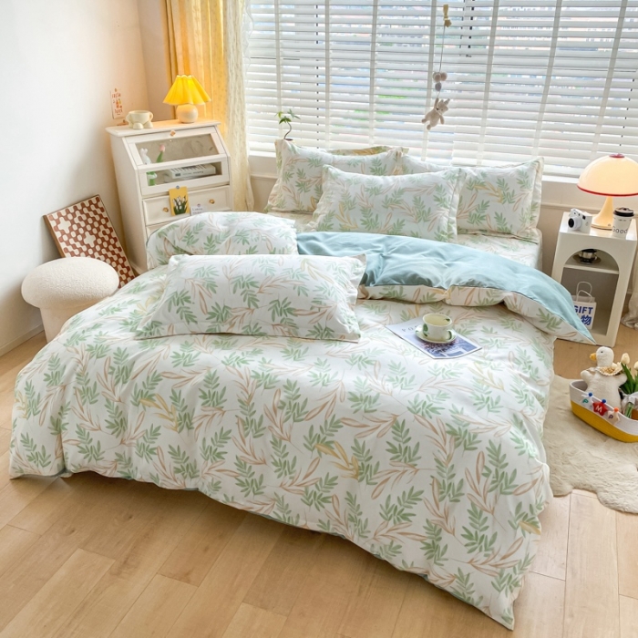 91家纺网 家纺一手货源 找家纺 宇淳国际 2023新款加厚植物羊绒四件套 古今风韵