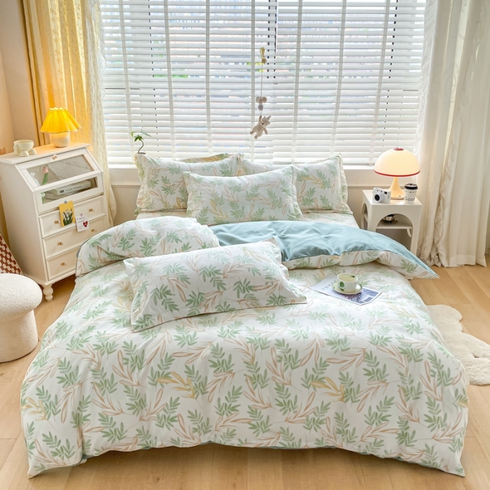 91家纺网 家纺一手货源 找家纺 宇淳国际 2023新款加厚植物羊绒四件套 古今风韵