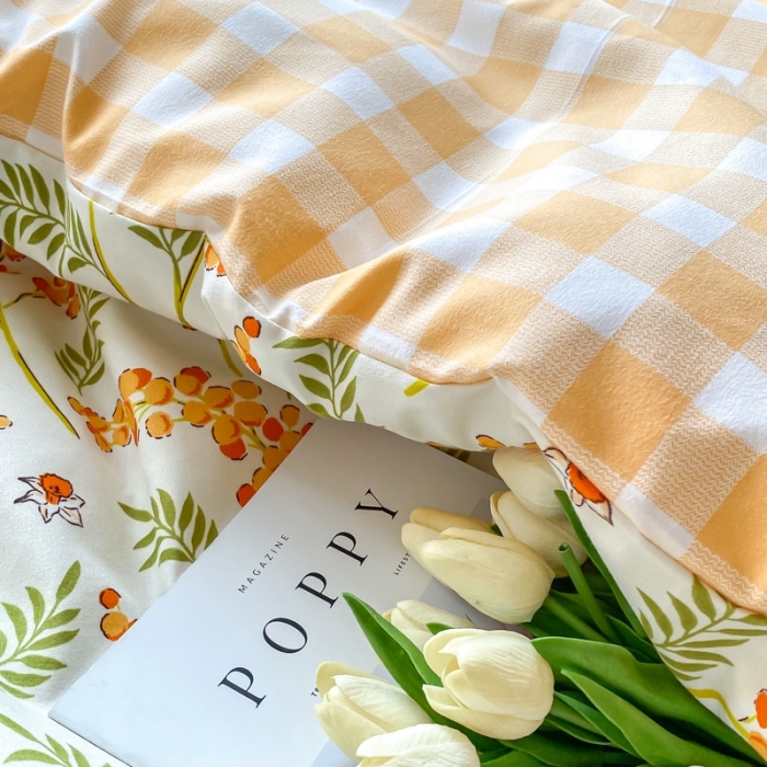 91家纺网 家纺一手货源 找家纺 宇淳国际 2023新款加厚植物羊绒四件套 绚丽幻想