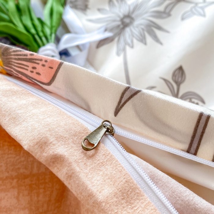 91家纺网 家纺一手货源 找家纺 宇淳国际 2023新款加厚植物羊绒四件套 粉玉奇缘