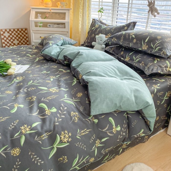 91家纺网 家纺一手货源 找家纺 宇淳国际 2023新款加厚植物羊绒四件套 安娜恋曲