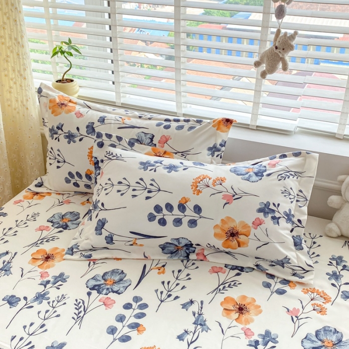 91家纺网 家纺一手货源 找家纺 宇淳国际 2023新款加厚植物羊绒四件套 诗情画意