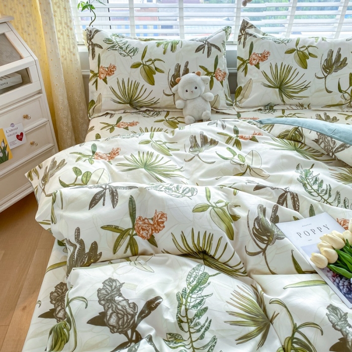 91家纺网 家纺一手货源 找家纺 宇淳国际 2023新款加厚植物羊绒四件套 喜色温馨