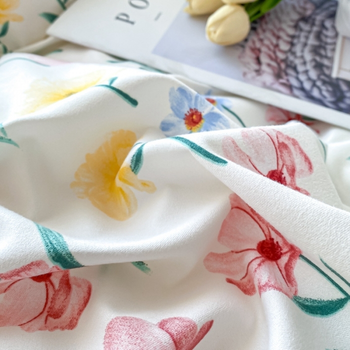 91家纺网 家纺一手货源 找家纺 宇淳国际 2023新款加厚植物羊绒四件套 夏韵公主