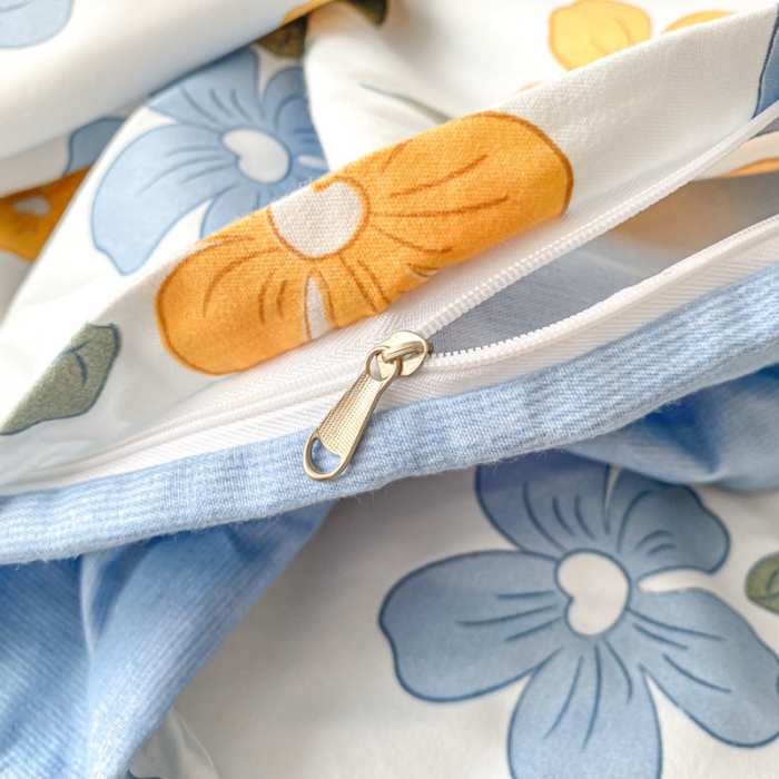 91家纺网 家纺一手货源 找家纺 宇淳国际 2023新款加厚植物羊绒四件套 春风初颜