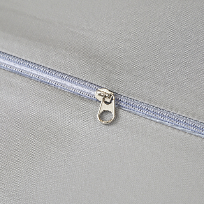 91家纺网 家纺一手货源 找家纺 良佐 2023新款100支长绒棉纯色乳胶枕枕套 象牙灰