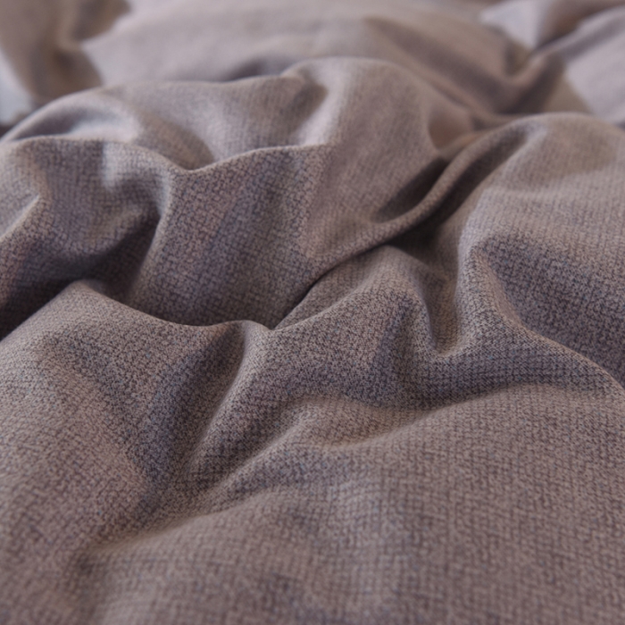 91家纺网 家纺一手货源 找家纺 巧玲珑2023新款高支高密A版生态四件套 简纯-浅灰