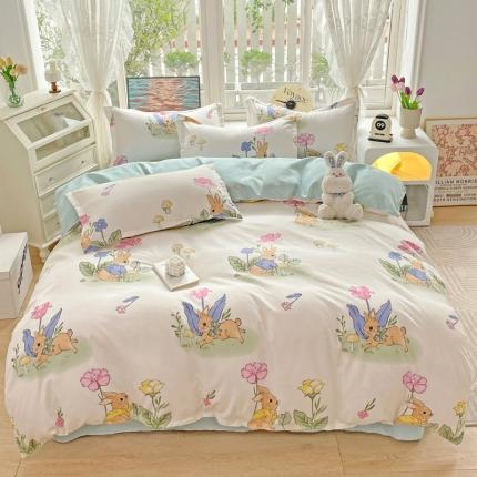 91家纺网 家纺一手货源 找家纺 （总）文黛 2025新款植物羊绒-单被套场景一