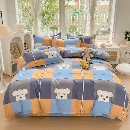 91家纺网 家纺一手货源 找家纺 （总）文黛 2025新款植物羊绒-单被套场景一