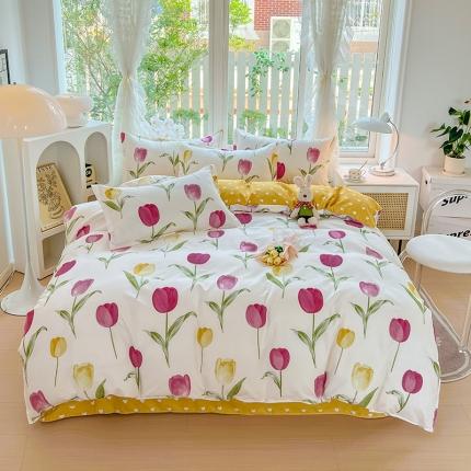 91家纺网 家纺一手货源 找家纺 （总）文黛 2025新款植物羊绒-单被套场景一