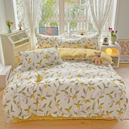 91家纺网 家纺一手货源 找家纺 （总）文黛 2025新款植物羊绒-单被套场景一