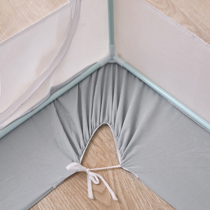 91家纺网 家纺一手货源 找家纺 迪凡保罗蚊帐 2023新款2318多开门涂银强遮光三明治学生蚊帐 2318-欧白色