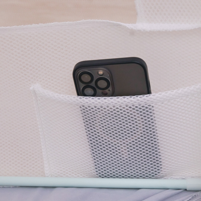 91家纺网 家纺一手货源 找家纺 迪凡保罗蚊帐 2023新款2318多开门涂银强遮光三明治学生蚊帐 2318-欧白色