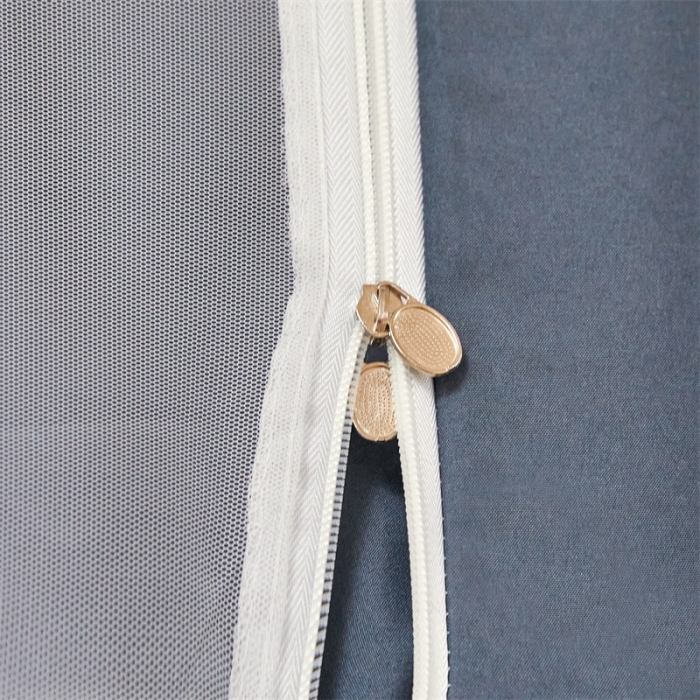 91家纺网 家纺一手货源 找家纺 迪凡保罗蚊帐 2023新款2315多开门涂层强遮光学生蚊帐 2315-深灰色