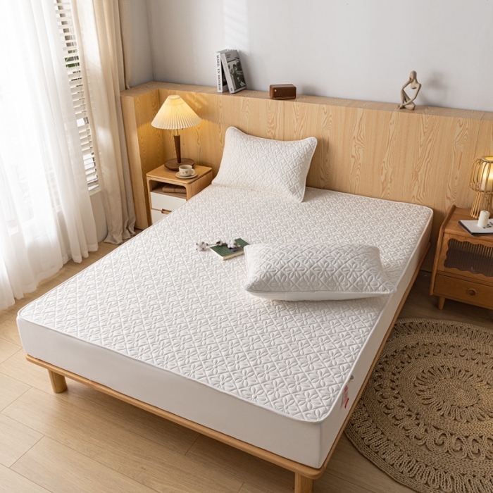 91家纺网 家纺一手货源 找家纺 （总）鑫钰 2023新款防水隔尿水洗全棉夹棉棉花床笠床垫保护套床套罩