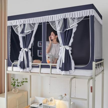 91家纺网 家纺一手货源 找家纺 （总）迪凡保罗蚊帐 2023新款2321多开门涂银强遮光学生蚊帐