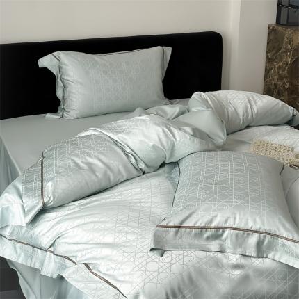 91家纺网 家纺一手货源 找家纺 （总）玖玖爱 2023新款220支极光臻丝高精银丝提花T800系列