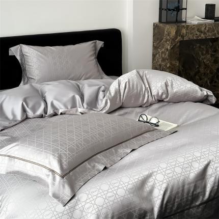 91家纺网 家纺一手货源 找家纺 （总）玖玖爱 2023新款220支极光臻丝高精银丝提花T800系列