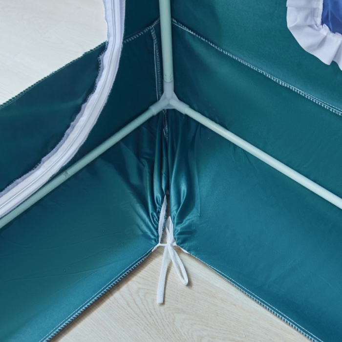 91家纺网 家纺一手货源 找家纺 迪凡保罗蚊帐 2023新款2321多开门涂银强遮光学生蚊帐 2321-海岛蓝