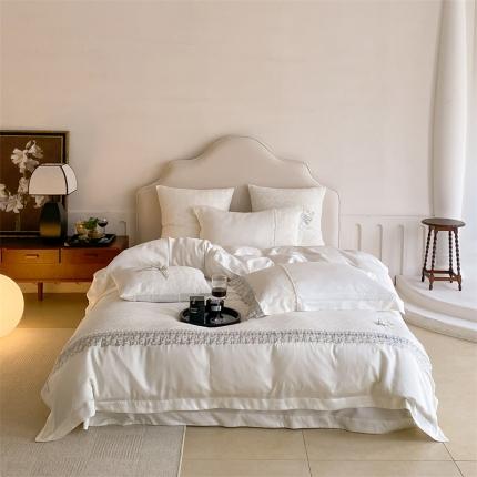 91家纺网 家纺一手货源 找家纺 （总）栩裕纺织 2023新款50支全棉四件套-花嫁