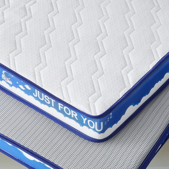 91家纺网 家纺一手货源 找家纺 时奥家纺 2023新款学生宿舍乳胶海绵床垫 海洋蓝