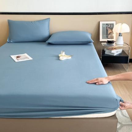 91家纺网 家纺一手货源 找家纺 （总）丽美人 2023新款40支纯色全棉床笠