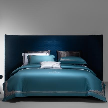 （总）诗黛尔 长绒棉刺绣四件套-莫拉塔系列