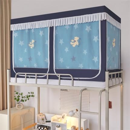 91家纺网 家纺一手货源 找家纺 （总）迪凡保罗 2023新款多开门强遮光学生蚊帐