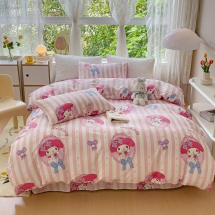 感遇 2023新款三丽鸥卡通四件套 美乐蒂