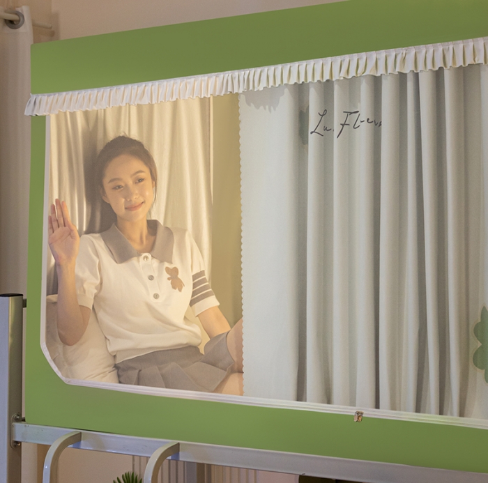 91家纺网 家纺一手货源 找家纺 （总）青竹苑 2023新款强遮光涂银公主风学生蚊帐