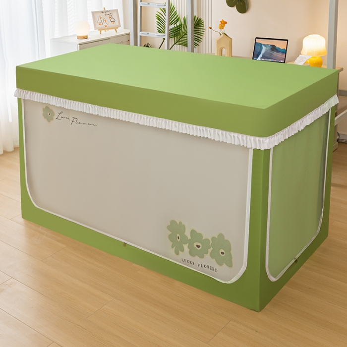 91家纺网 家纺一手货源 找家纺 （总）青竹苑 2023新款强遮光涂银公主风学生蚊帐