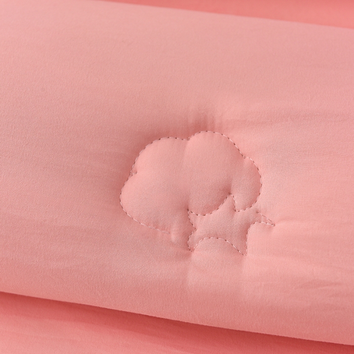 91家纺网 家纺一手货源 找家纺 富威堡A类新疆棉花被子带皱水洗棉冬被被芯春秋被四季盖被单人双人 粉