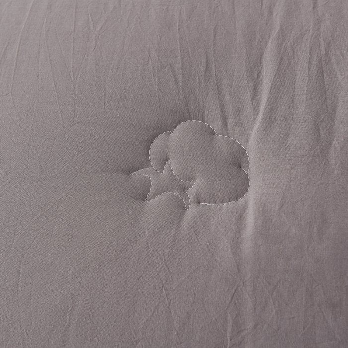 91家纺网 家纺一手货源 找家纺 富威堡A类新疆棉花被子带皱水洗棉冬被被芯春秋被四季盖被单人双人 灰