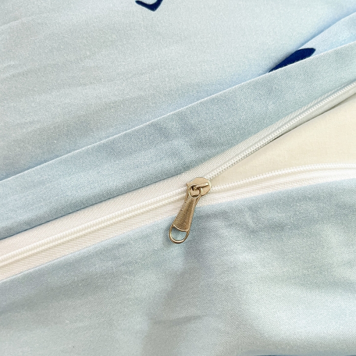 91家纺网 家纺一手货源 找家纺 金爱家 2023新款三丽鸥正版授权纯棉印花系列四件套 棉三丽鸥-牛奶玉桂狗