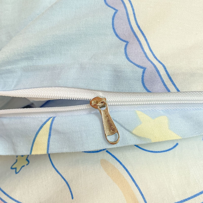 91家纺网 家纺一手货源 找家纺 金爱家 2023新款三丽鸥正版授权纯棉印花系列四件套 棉三丽鸥-玉桂狗