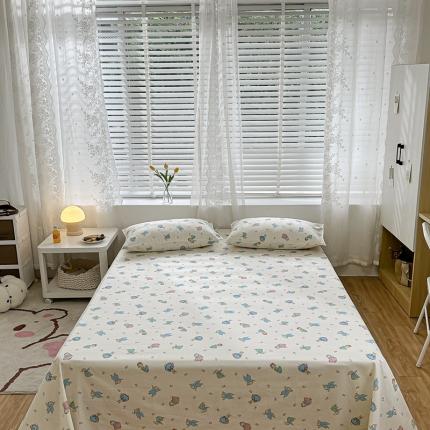 91家纺网 家纺一手货源 找家纺 （总）洋铭区 2023新款全棉单品床单