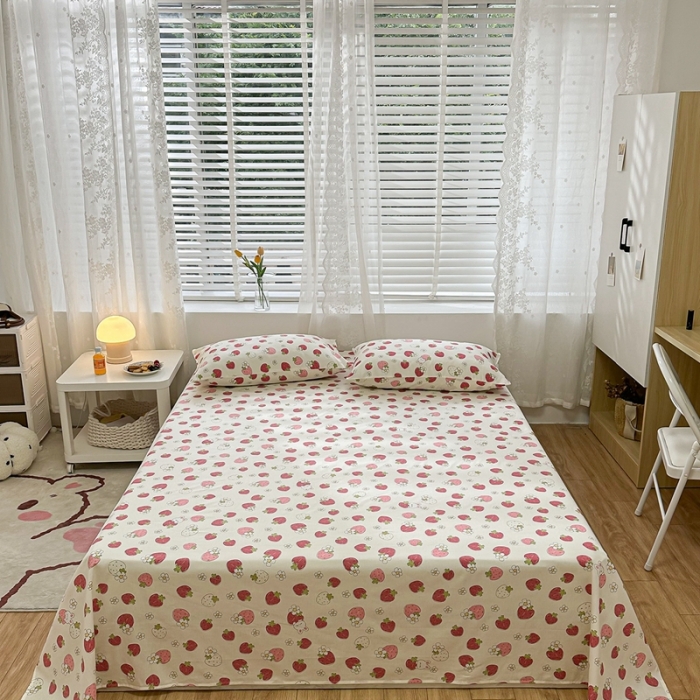 91家纺网 家纺一手货源 找家纺 （总）洋铭区 2023新款全棉单品床单