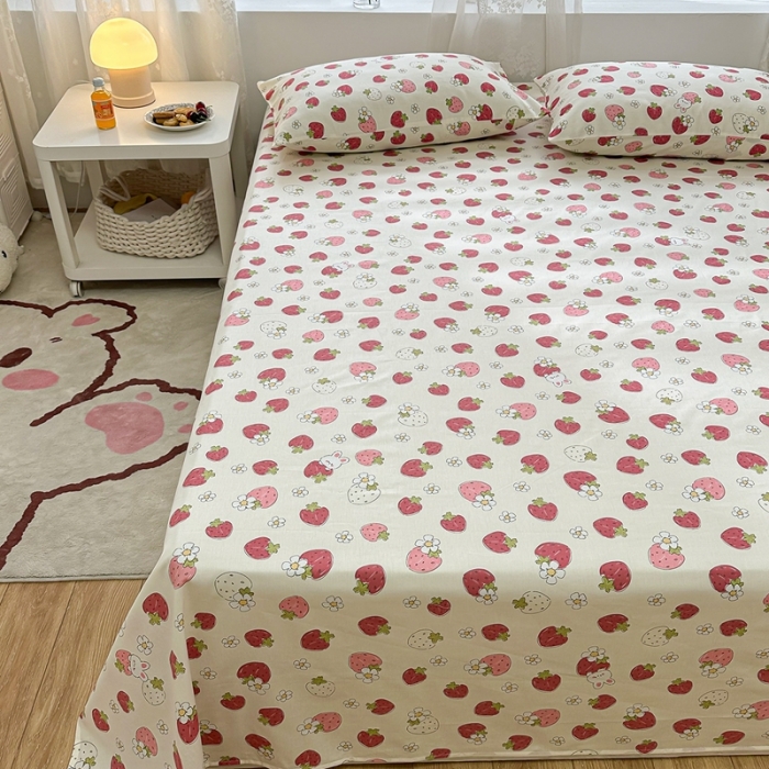 91家纺网 家纺一手货源 找家纺 （总）洋铭区 2023新款全棉单品床单