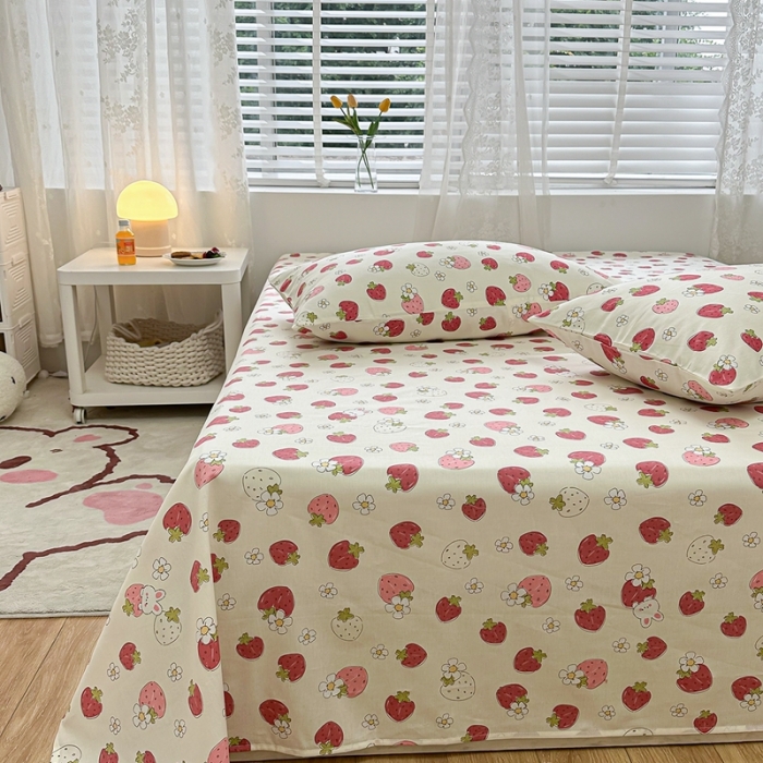 91家纺网 家纺一手货源 找家纺 （总）洋铭区 2023新款全棉单品床单