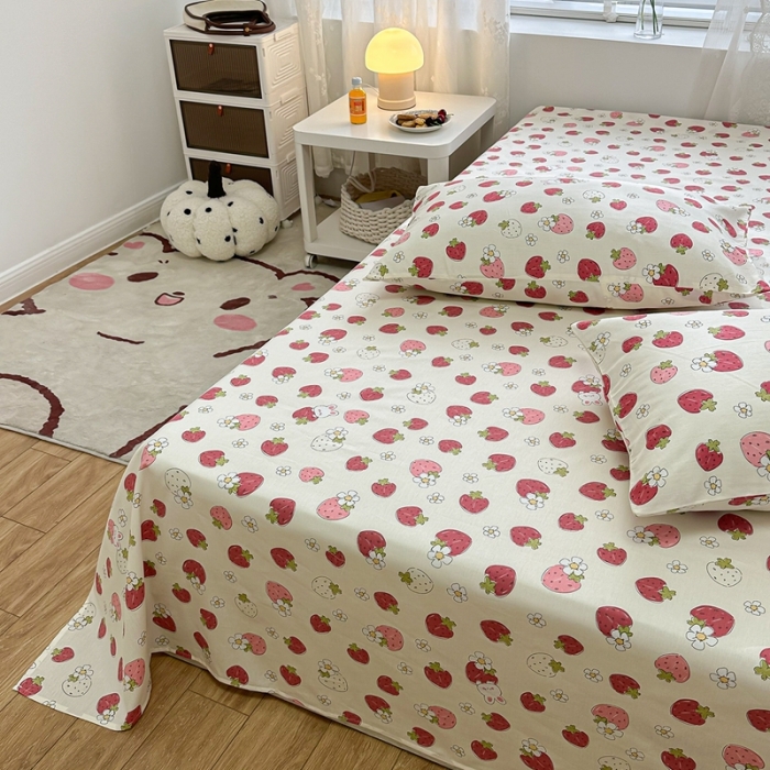 91家纺网 家纺一手货源 找家纺 （总）洋铭区 2023新款全棉单品床单