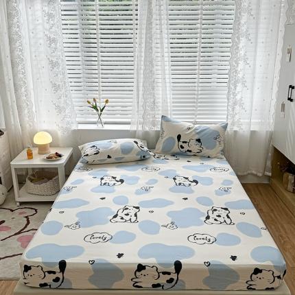 91家纺网 家纺一手货源 找家纺 （总）洋铭区 2023新款全棉单品床笠