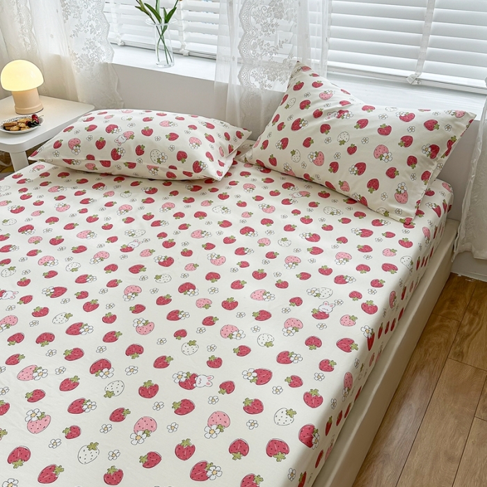 91家纺网 家纺一手货源 找家纺 （总）洋铭区 2023新款全棉单品床笠