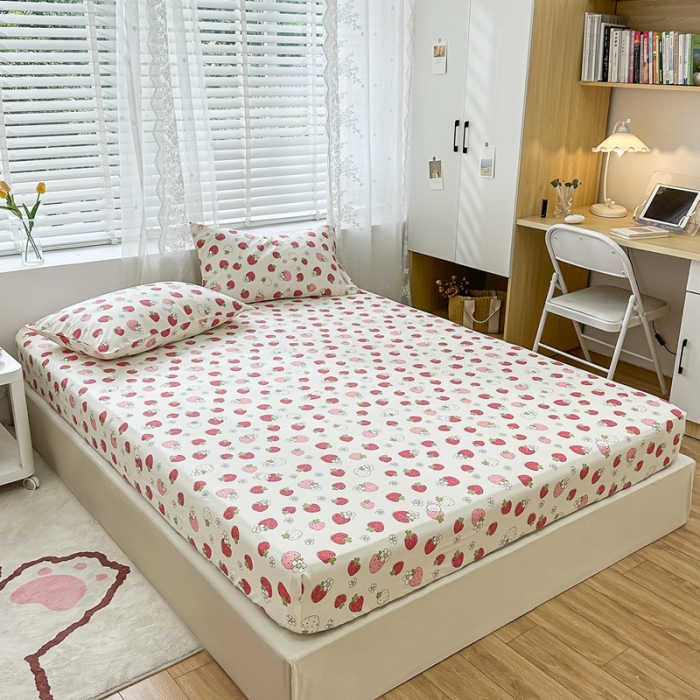 91家纺网 家纺一手货源 找家纺 （总）洋铭区 2023新款全棉单品床笠