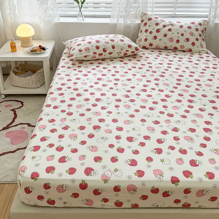 91家纺网 家纺一手货源 找家纺 （总）洋铭区 2023新款全棉单品床笠