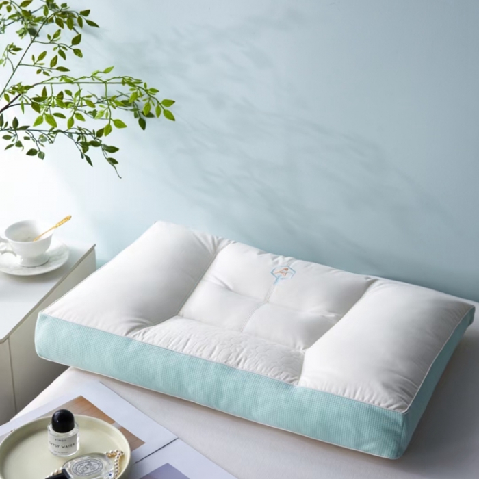 91家纺网 家纺一手货源 找家纺 （总）剑桥枕业 2023新款A类高枕羽丝绒定型枕10个起拿