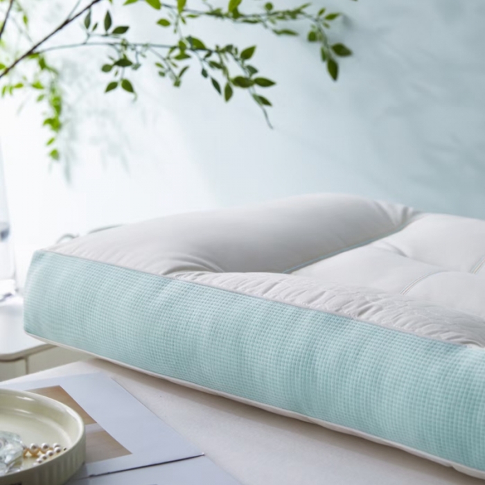 91家纺网 家纺一手货源 找家纺 （总）剑桥枕业 2023新款A类高枕羽丝绒定型枕10个起拿